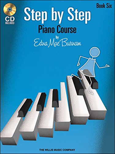 Edna Mae Burnam: Step By Step Piano Course - Book 6 (Buch & CD)